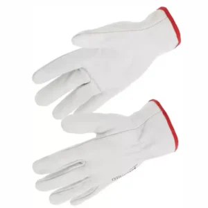 Gant tout fleur cuir de bovin