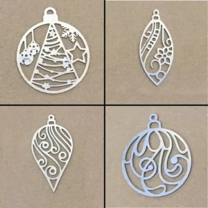 Boules de Noël en inox